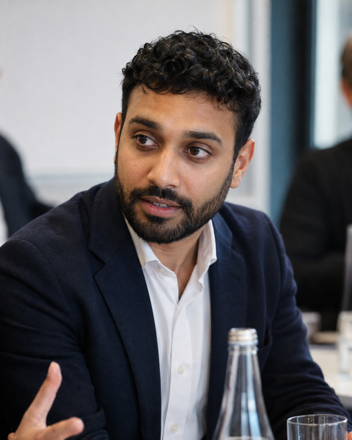 Portrait of Dr Arjun Mehta