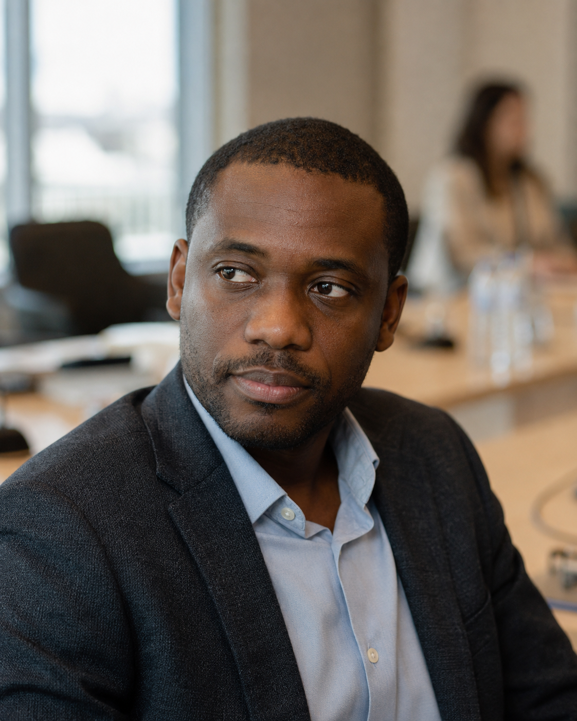 Portrait of Ambassador James Osei